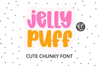 Jelly Puff Font: Playful Typography for Creative Projects