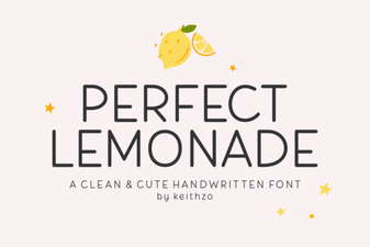Perfect Lemonade Font for Vibrant Design Projects