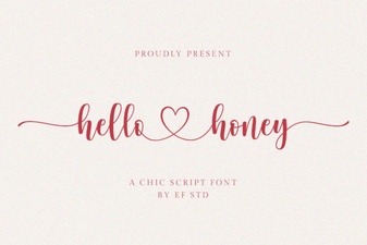 Hello Honey Font: Creative Typography for Modern Designs